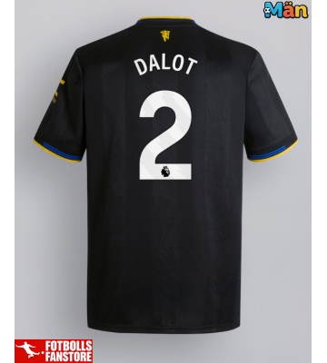 Manchester United Diogo Dalot #2 Tredje Tröja 2025-26 Kortärmad